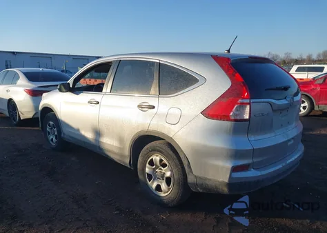 2015 Honda Cr-V Lx from USA, damaged, VIN 5J6RM4H36FL024676